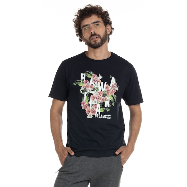 Camiseta HD Manga Curta Estampada 9906A - Masculina