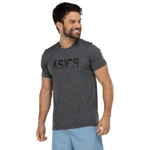 Camiseta ASICS Manga Curta Fugi - Masculina