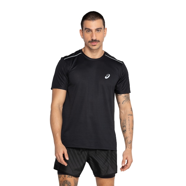 Camiseta ASICS Manga Curta Leve Mesh - Masculina