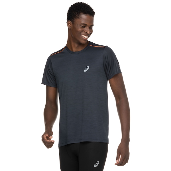 Camiseta ASICS Manga Curta Leve Mesh - Masculina