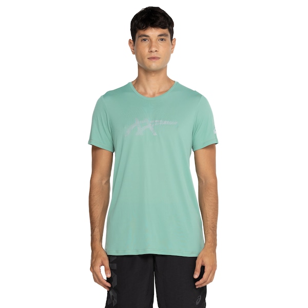 Camiseta ASICS Manga Curta Light Nagoya - Masculina