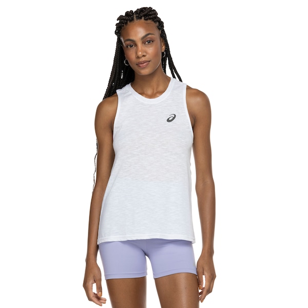 Camiseta Regata Feminina ASICS Lic Alongada