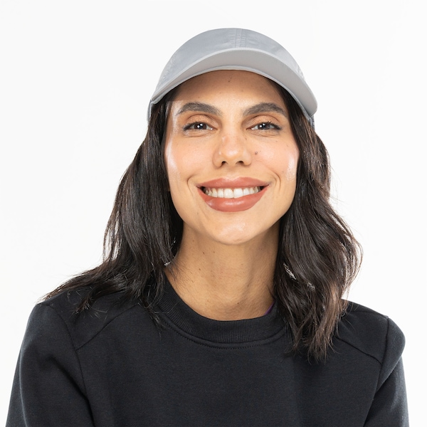 Vista 3 Boné ASICS Aba Curva Lic Performance Strapback - Adulto PRETO ASICS PRETO