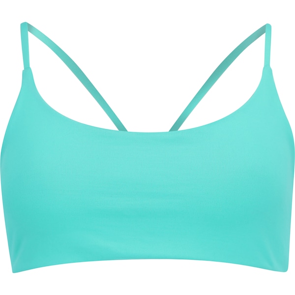 Top Fitness Oxer sem Bojo Baixa Sustentação Reversível Estampado - Adulto