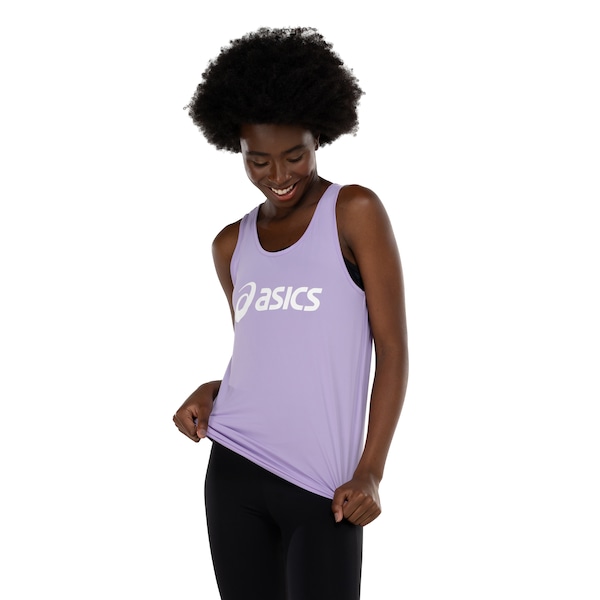 Camiseta Regata Feminina ASICS UV Protection Cavada