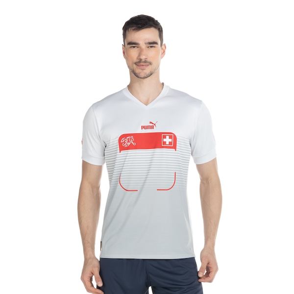 Camisa da Seleção Suiça II 22/23 Torcedor Puma - Masculina