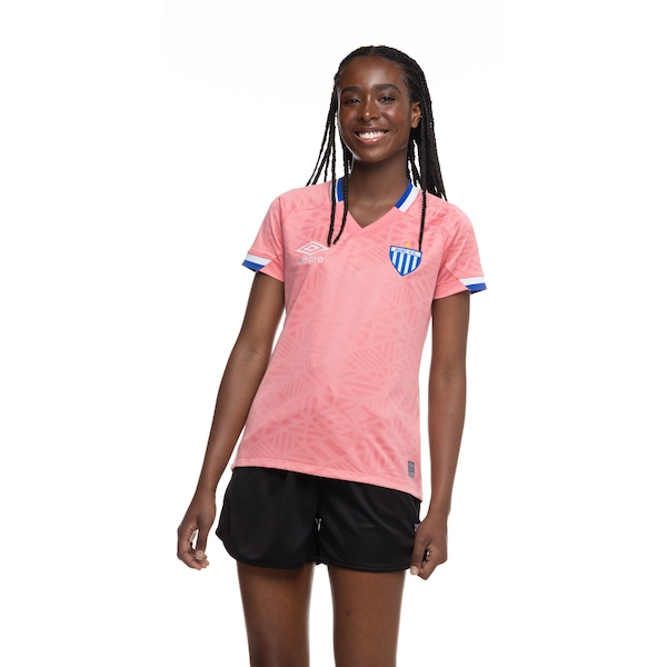 Camisa do Avaí 22 Outubro Rosa Umbro - Feminina