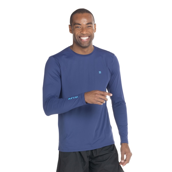 Camiseta Uv Line Manga Longa com Proteção Solar Slim Pro - Masculina