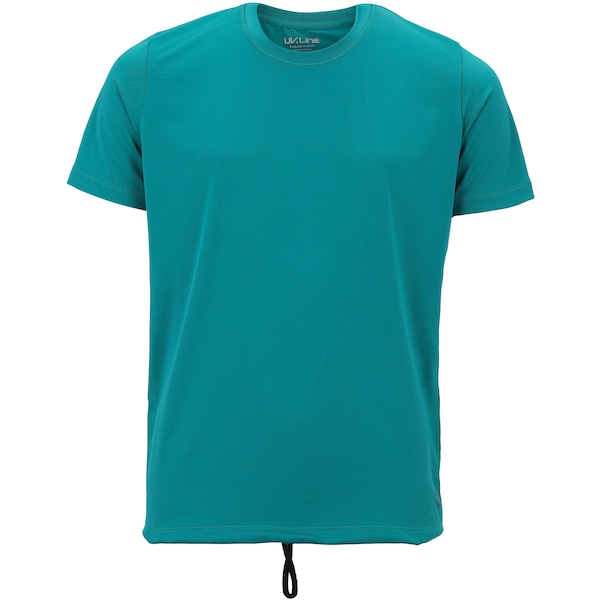 Camiseta Uv Line Manga Curta com Proteção Solar Pro - Infantil | Cor: VERDE ESCURO | Tamanho: 8