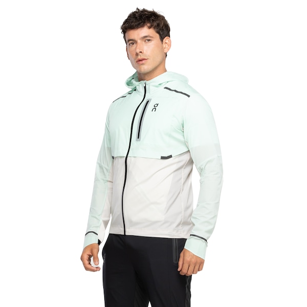 Jaqueta Corta-Vento com Capuz On Running Weather - Masculina