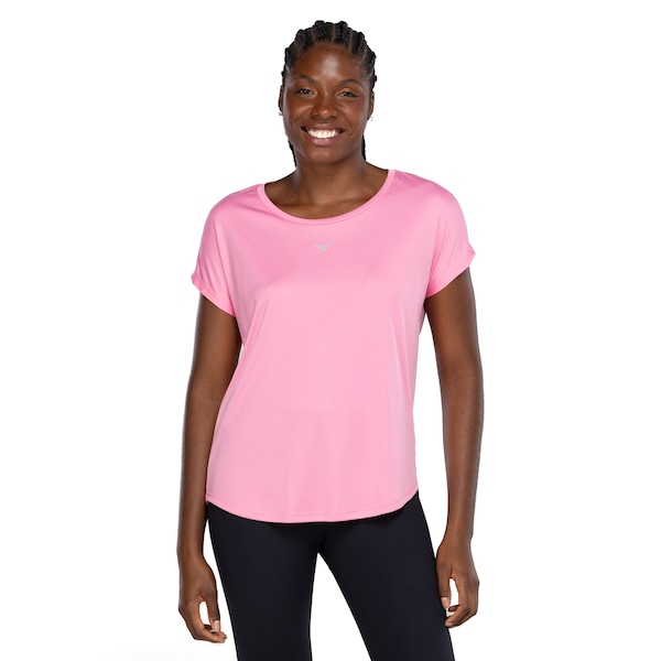 Camiseta Mizuno Manga Curta Spark New - Feminina