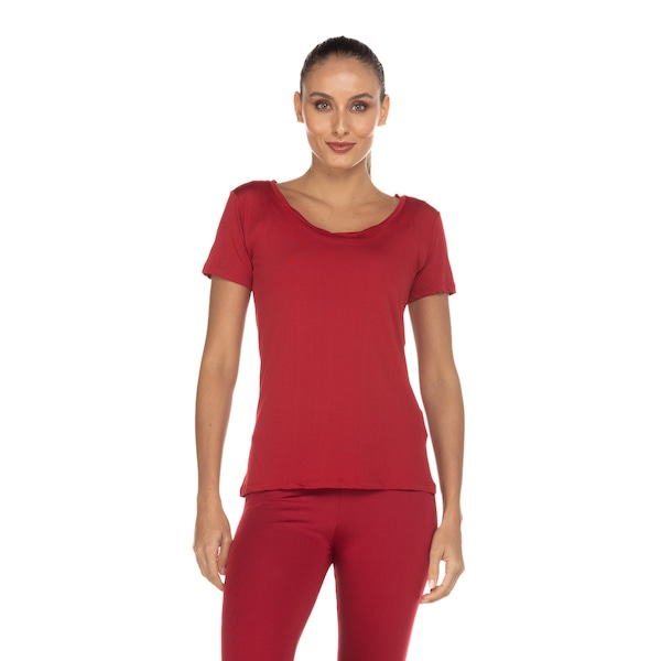 Camiseta Lauf Manga Curta Basic Color - Feminina