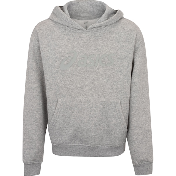 Blusa de Moletom Infantil ASICS com Capuz Canguru