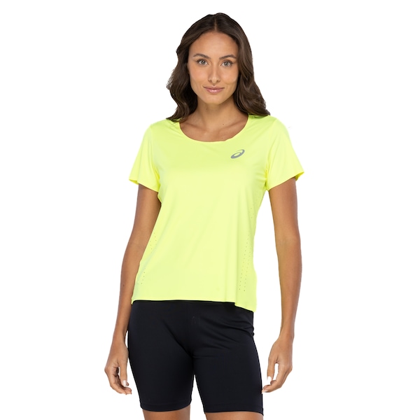 Camiseta Feminina ASICS Manga Curta Selada New