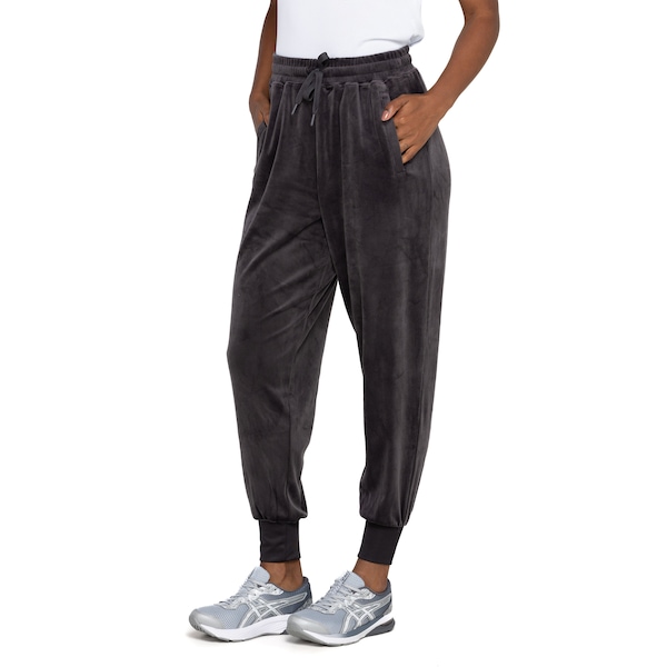 Calça Jogger Feminina Oxer Plush | Cor: CINZA ESCURO | Tamanho: G
