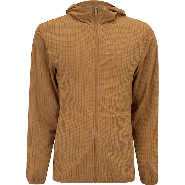 Jaqueta Fleece com Capuz Nord - Masculina | Cor: MARROM | Tamanho: G