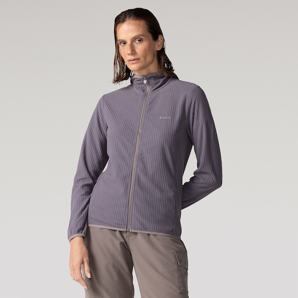 Jaqueta Fleece com Capuz Nord - Feminina
