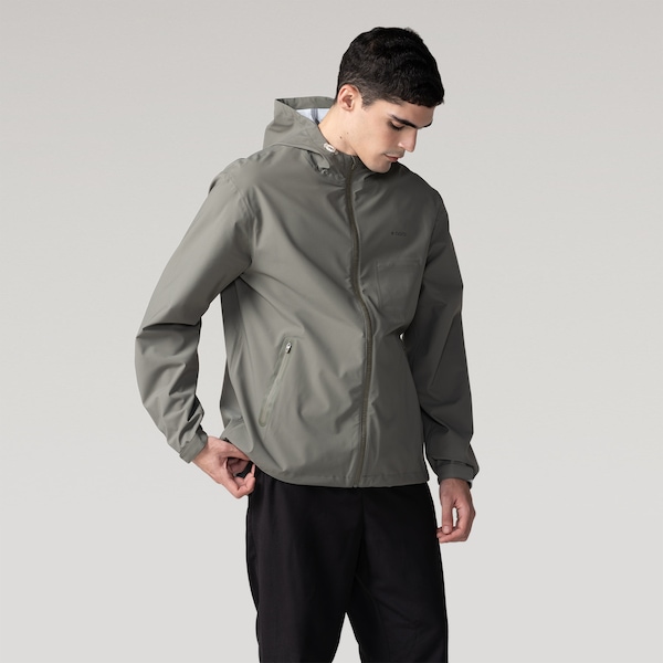 Jaqueta Masculina Nord com Capuz Impermeável Selada | Cor: VERDE | Tamanho: G