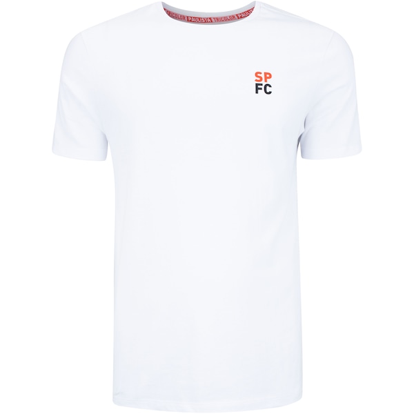 Camiseta do São Paulo Masculina Casual Tricolor