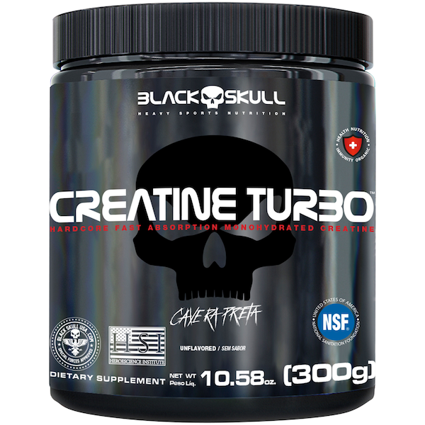 Creatina Black Skull Turbo - 300g