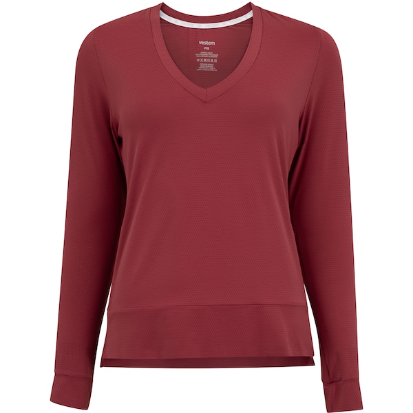 Camiseta Feminina Vestem Manga Longa Nassau