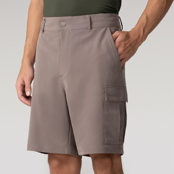 Bermuda Nord Cargo - Masculina | Cor: MARROM CLARO | Tamanho: P