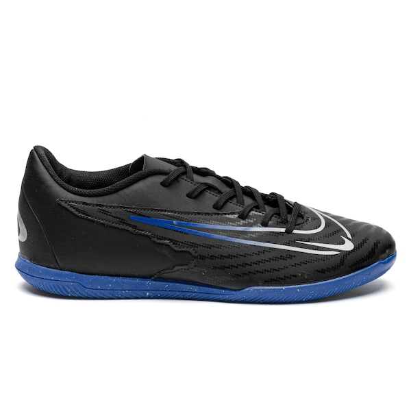 Vista 2 Chuteira Futsal Nike Phantom GX Club IC - Adulto PRETO/VERMELHO Nike PRETO/VERMELHO