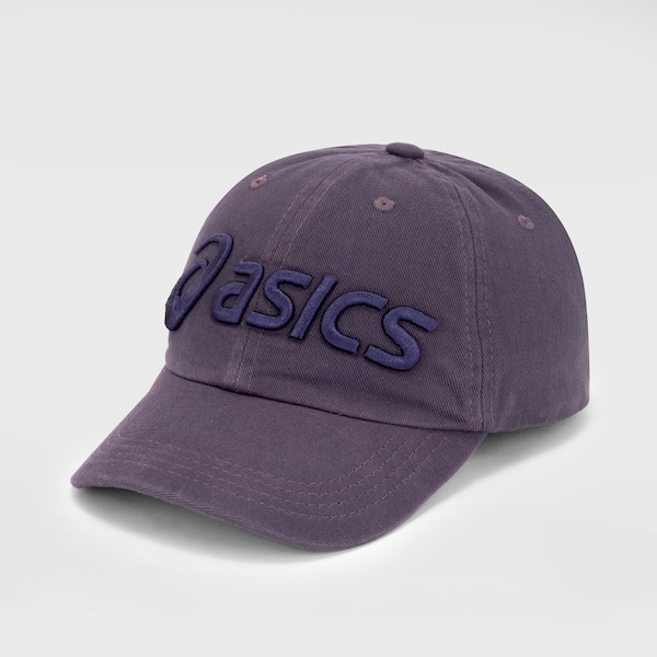 Boné Aba Curva ASICS Strapback Básico - Infantil | Cor: ROXO ESCURO | Tamanho: único