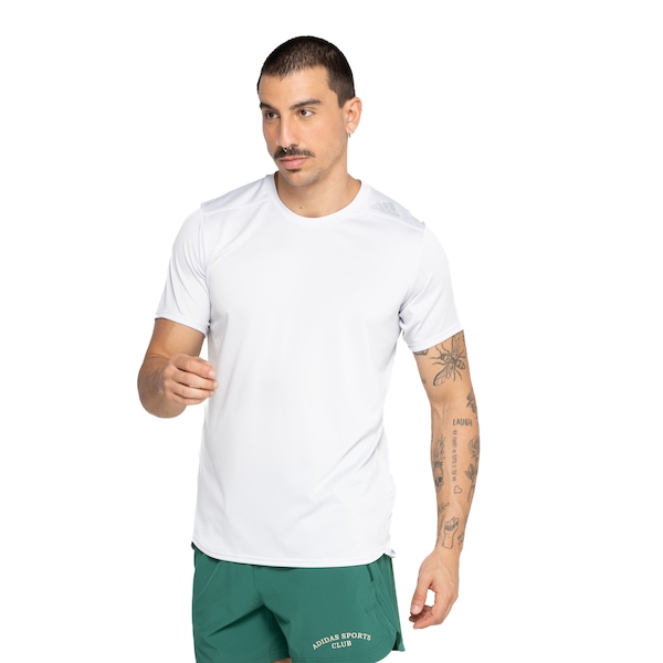 Camiseta Masculina adidas Manga Curta Designed 4 Running