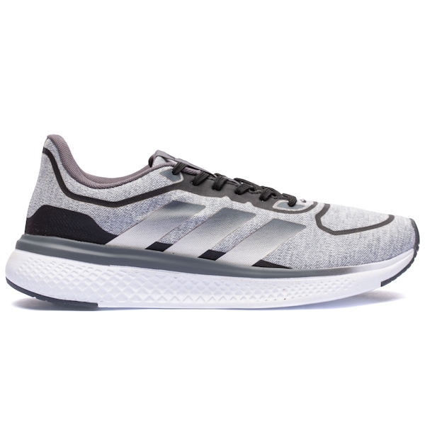 Tênis adidas Latin Run U - Unissex | Cor: CINZA CLA/CINZA ESC | Tamanho: 34