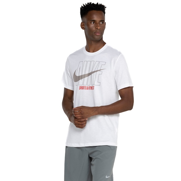 Camiseta Masculina Nike Dri-Fit Manga Curta Slub HB