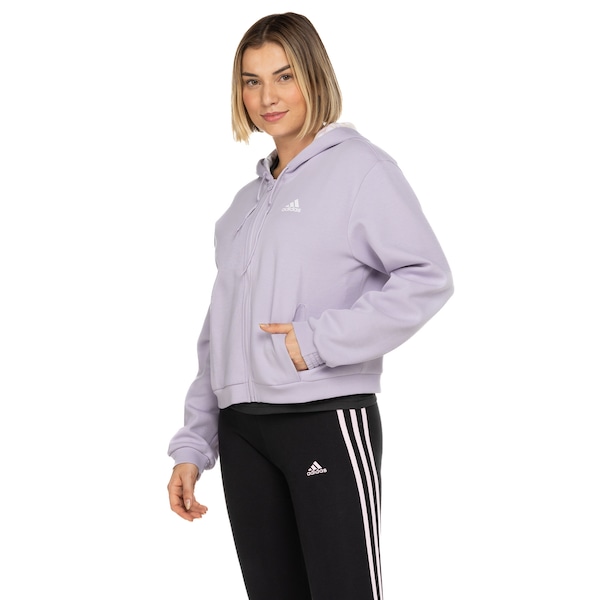 Jaqueta Feminina adidas com Capuz TOP AOP