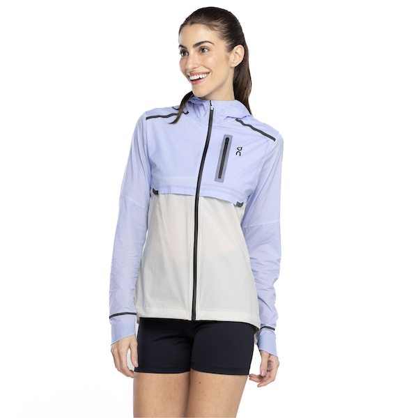 Jaqueta Corta-Vento Feminina On Running com Capuz Weather Jacket