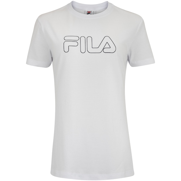 Camiseta Feminina Fila Manga Curta Basic Outline