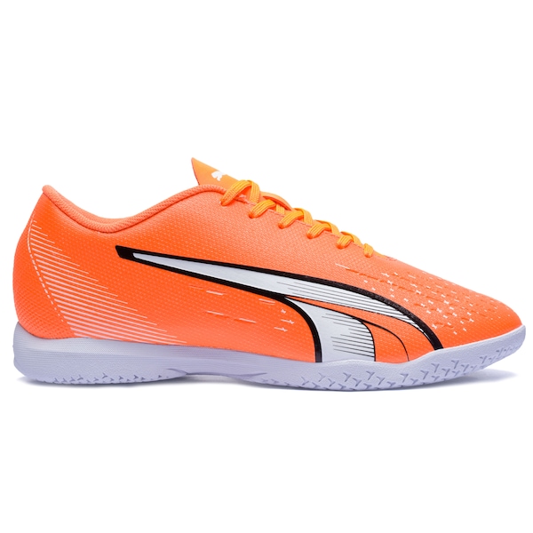 Vista 2 Chuteira Futsal Puma Ultra Play It BDP - Adulto LARANJA/BRANCO Puma LARANJA/BRANCO