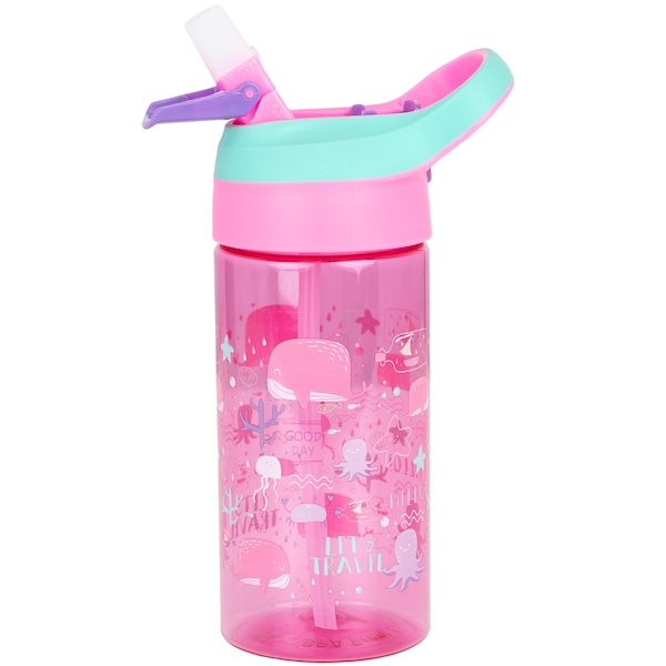 Vista 3 Garrafa Oxer Estampada - Infantil - 500ml AZUL/AZUL CLARO Oxer AZUL/AZUL CLARO