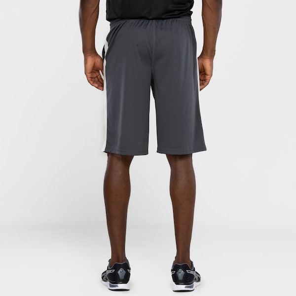 Vista 3 Bermuda Masculina Oxer London Evolution 13 P Mal PRETO/CINZA ESC Oxer PRETO/CINZA ESC