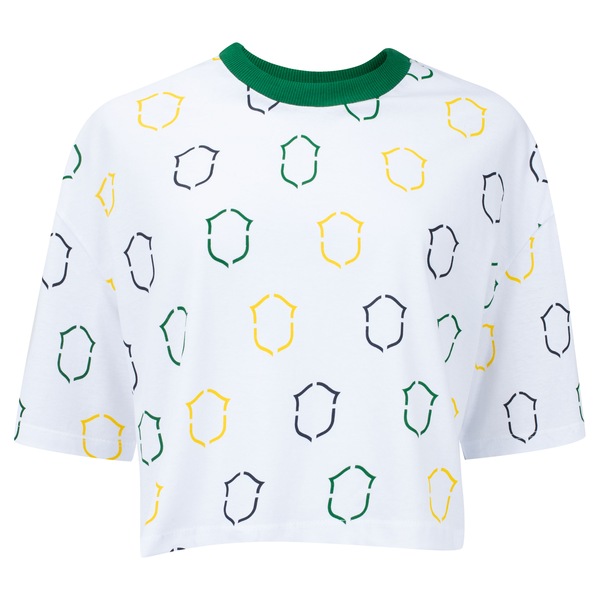 Vista 2 Blusa do Brasil CBF Cropped Feminina Liberdade BRANCO Cbf BRANCO