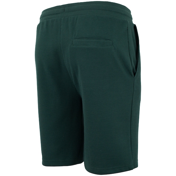 Vista 3 Bermuda Masculina Oxer Waffle VERDE ESCURO Oxer VERDE ESCURO