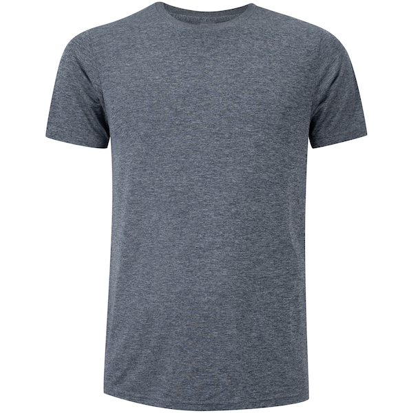 Camiseta Masculina Oxer Manga Curta Malha Mescla Basic