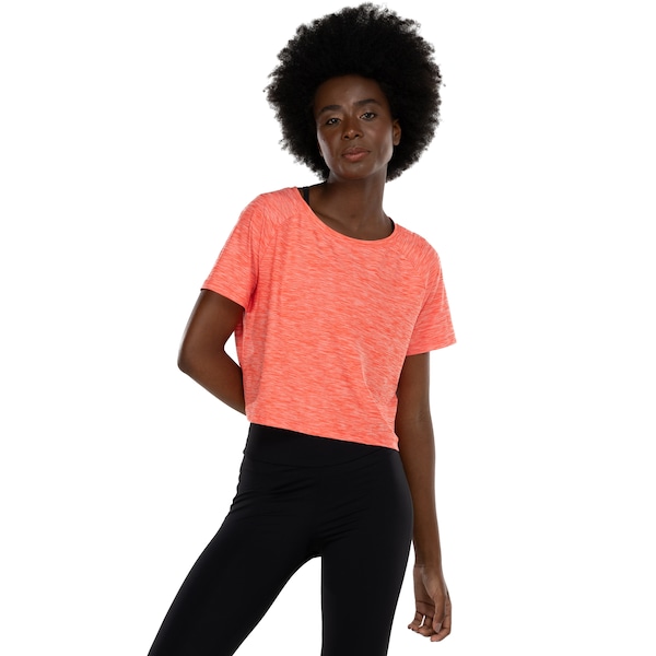 Blusa Cropped Feminina Oxer Duni Cava Raglan