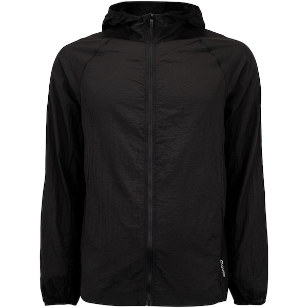 Jaqueta Corta-Vento Masculina Oxer com Capuz Packable Tecido Plano Corrida