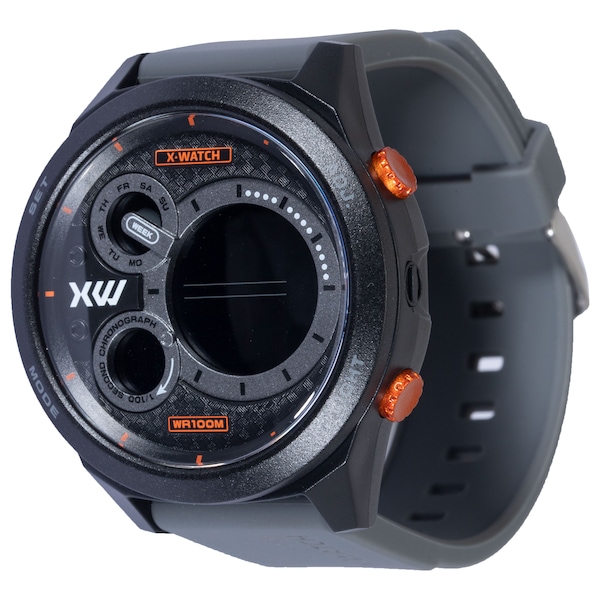 Relógio Digital X-Watch XMPPD666 - Adulto | Cor: PRETO/CINZA | Tamanho: único
