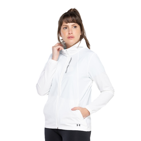 Jaqueta Corta-Vento Feminina Under Armour com Capuz Outrun The Sto