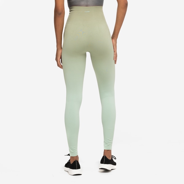 Vista 3 Calça Legging Feminina Oxer Cós Alto Degradê VERDE CLARO Oxer VERDE CLARO