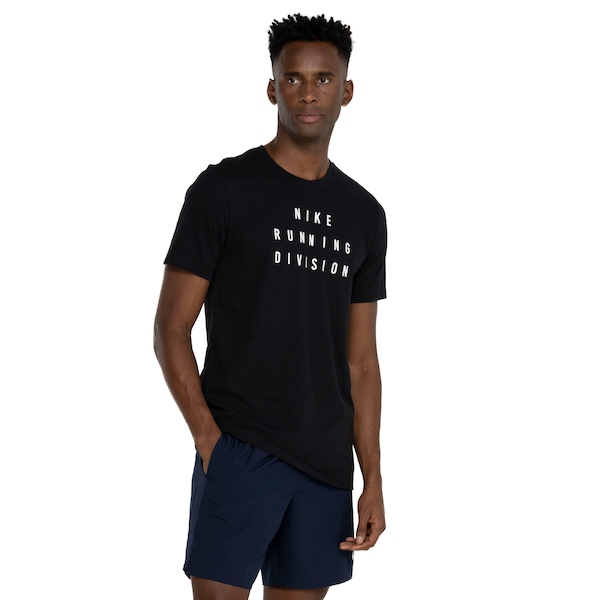 Camiseta Masculina Nike Manga Curta Dri-Fit Run Division