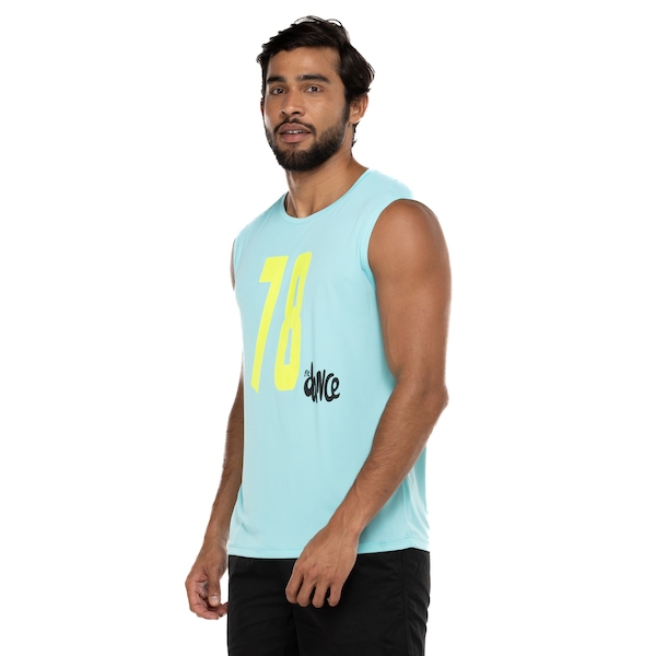 Camiseta Regata Masculina FitDance Poliamida Machão