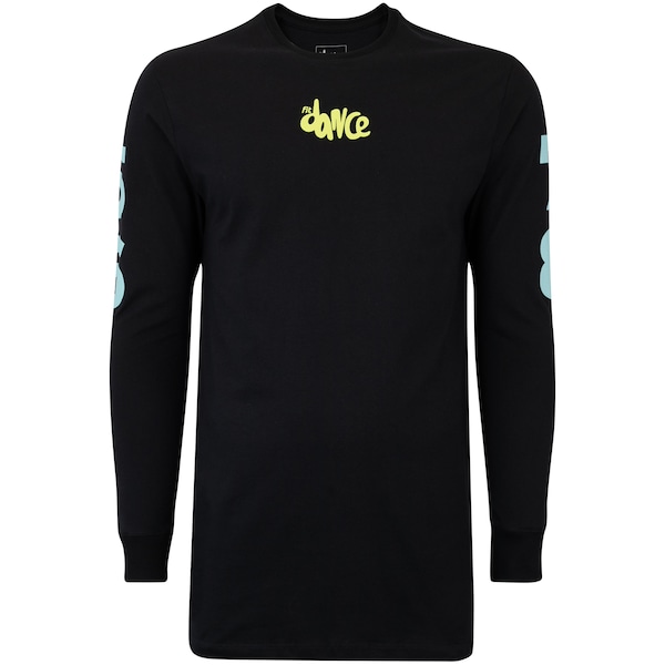 Camiseta Masculina FitDance Manga Longa Alongada com Silk - Miniatura 2