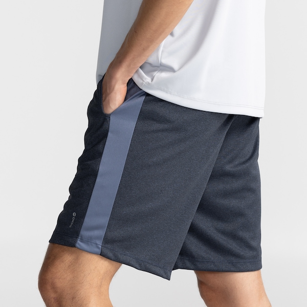 Bermuda Masculina Oxer Mesh Mescla | Cor: AZUL ESCURO | Tamanho: P