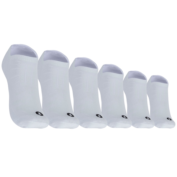 Kit 3 Pares de Meias Não Atoalhada Invisível Tamanho 39-44 Casual Oxer Adulto